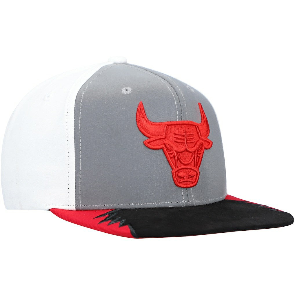 Chicago Bulls Day 5 Snapback Hat - Gray/White discount