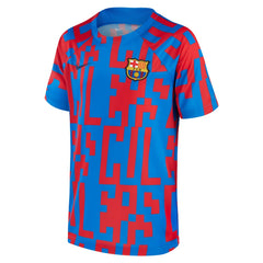 Barcelona 2022/23 Pre-Match Top - Blue shop