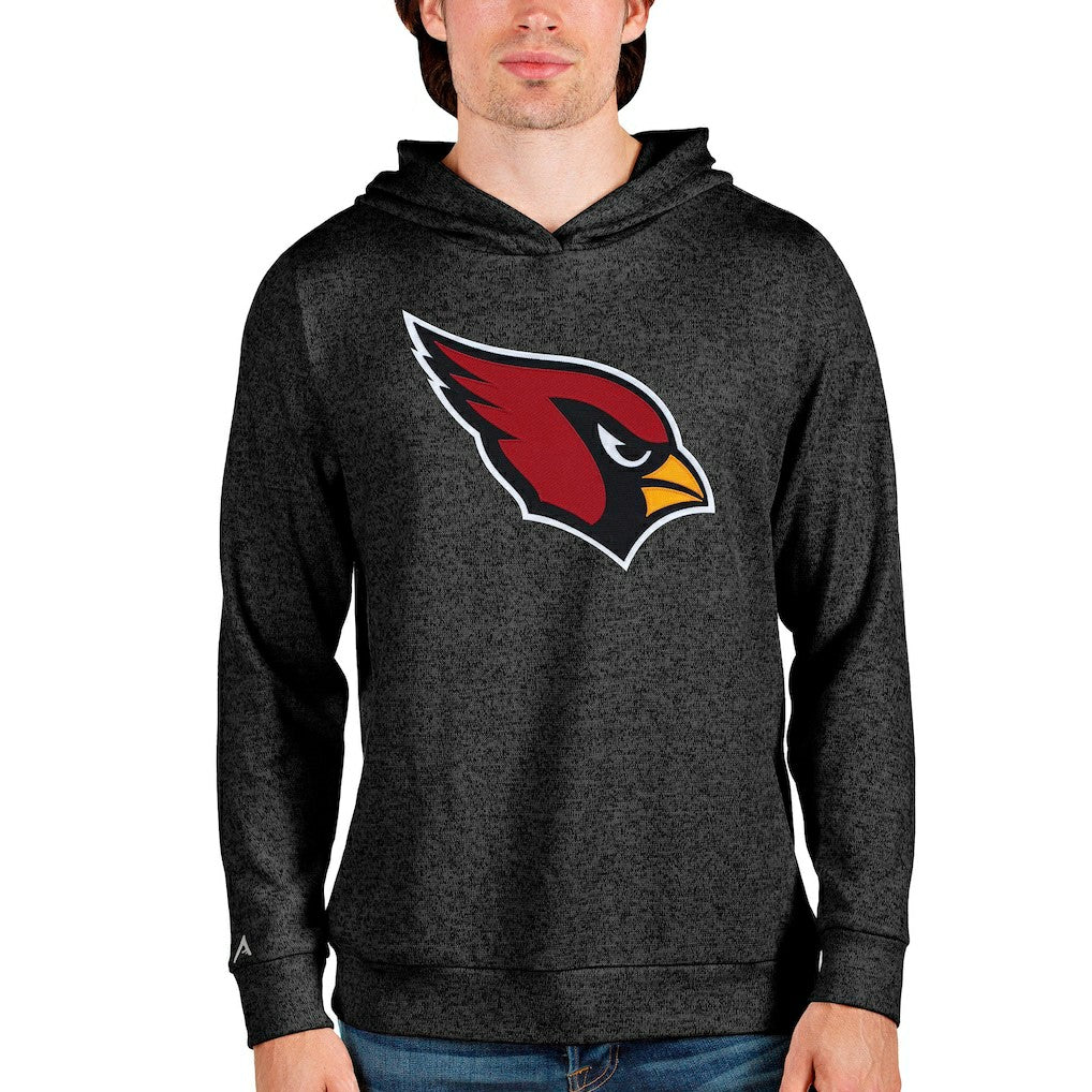 Arizona Cardinals Antigua Team Absolute Pullover Hoodie - Heathered Black on sale