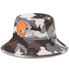 Cleveland Browns New Era 2022 NFL Training Camp Bucket Hat - Camo sale