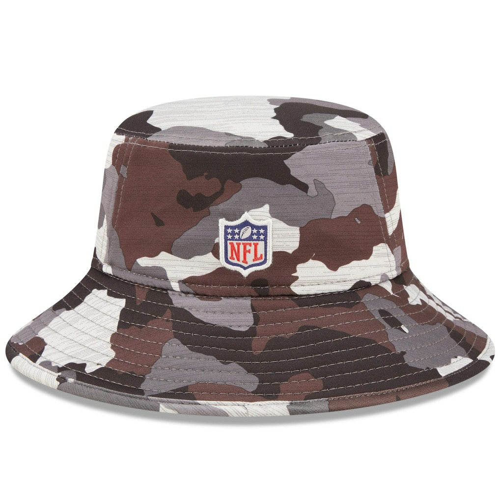 Cleveland Browns New Era 2022 NFL Training Camp Bucket Hat - Camo sale
