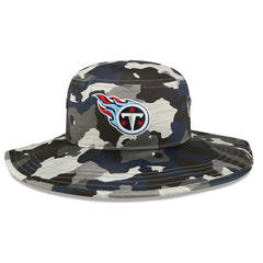 Tennessee Titans New Era 2022 NFL Training Camp Panama Bucket Hat - Camo discount