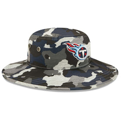Tennessee Titans New Era 2022 NFL Training Camp Panama Bucket Hat - Camo discount
