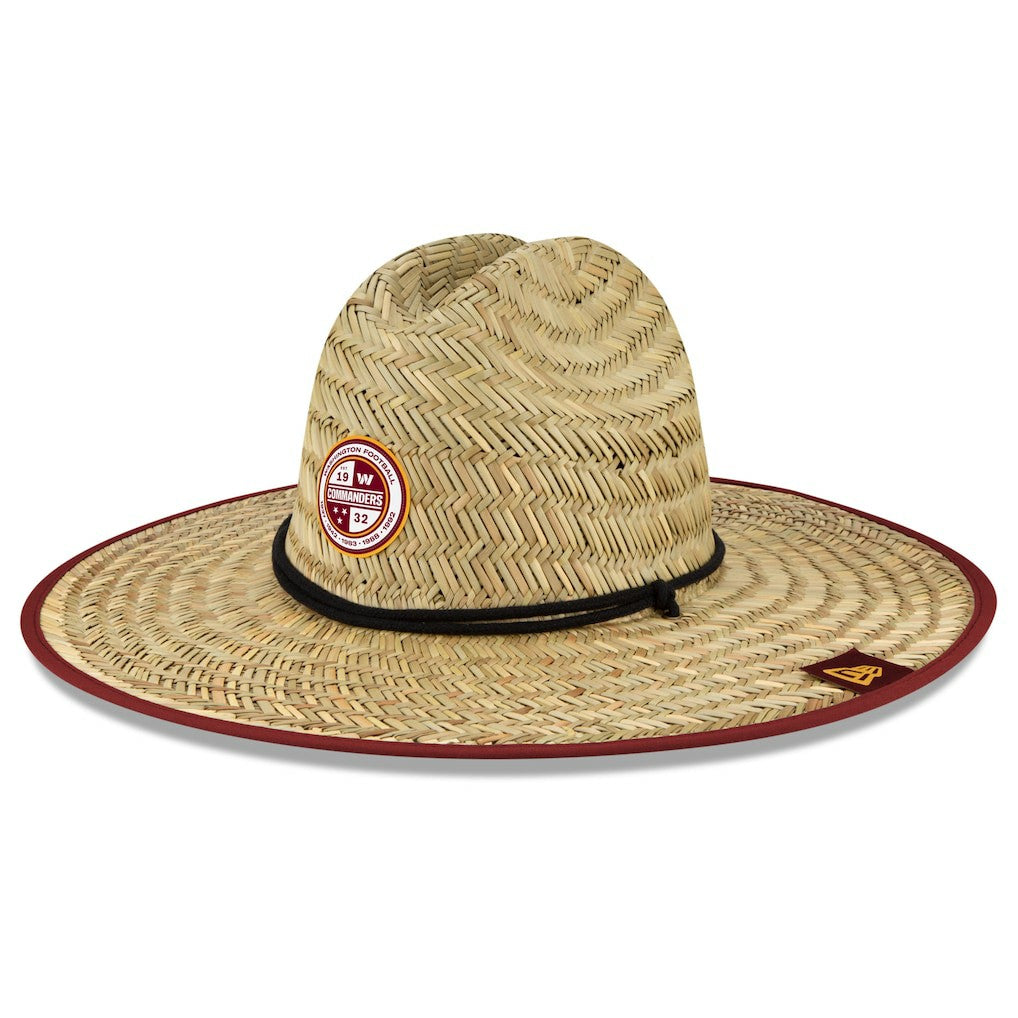 Washington Commanders New Era 2022 NFL Training Camp Straw Lifeguard Hat - Natural online