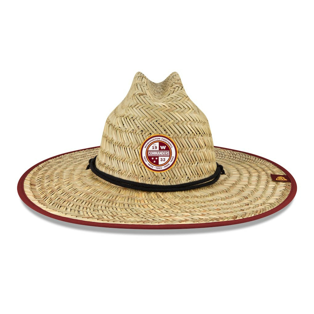 Washington Commanders New Era 2022 NFL Training Camp Straw Lifeguard Hat - Natural online