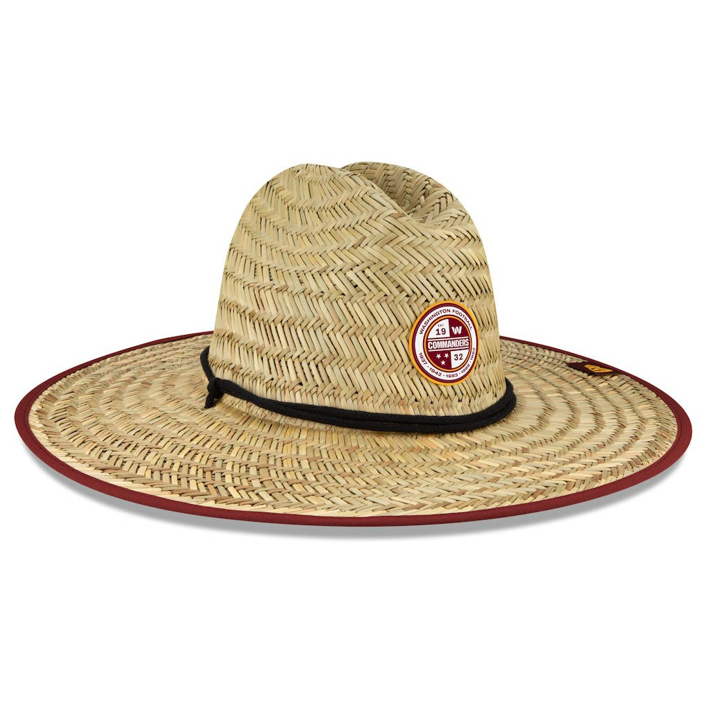 Washington Commanders New Era 2022 NFL Training Camp Straw Lifeguard Hat - Natural online