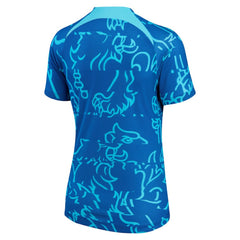 Chelsea Women's 2022/23 Pre-Match Home Performance Top - Blue cheap