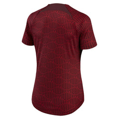 Liverpool Women's 2022/23 Pre-Match Home Performance Top - Burgundy cheap