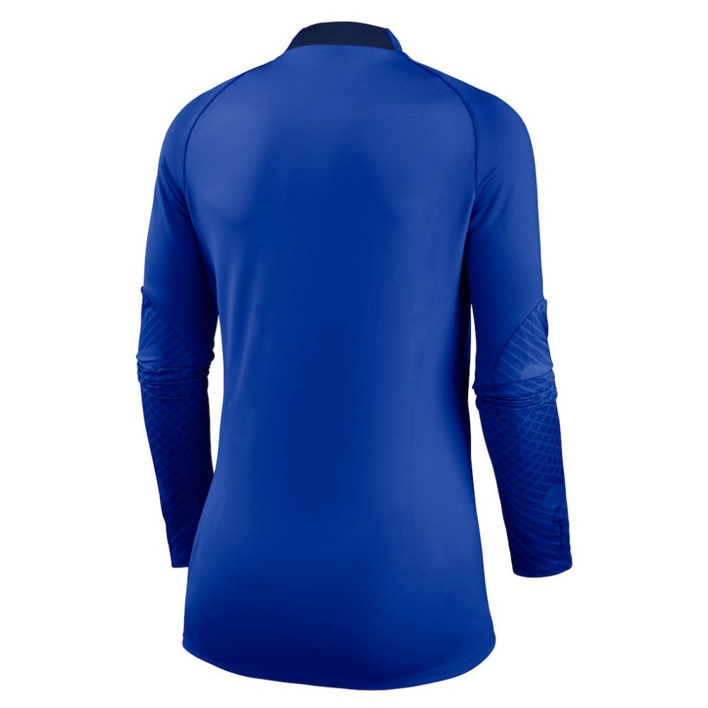 Chelsea Women's Strike Drill Raglan Performance Quarter-Zip Top - Blue outlet
