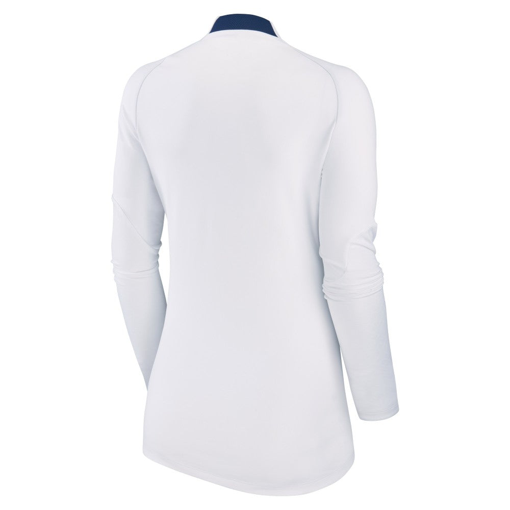 Paris Saint-Germain Women's Strike Drill Raglan Performance Quarter-Zip Top - White online