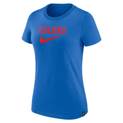 Barcelona Women's Swoosh T-Shirt - Blue discount