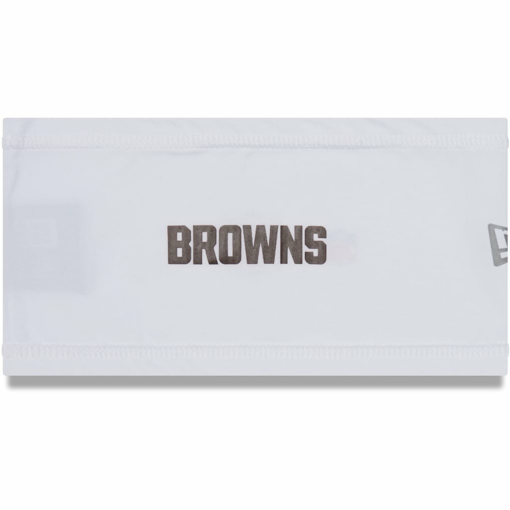 Cleveland Browns New Era Training Camp COOLERA Headband - White outlet