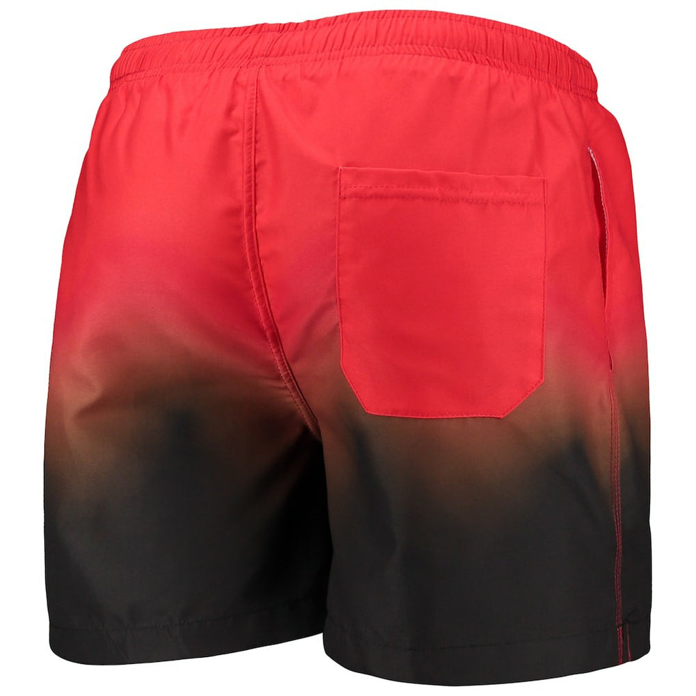 Cleveland Browns FOCO Dip-Dye Swim Shorts - Orange/Brown discount