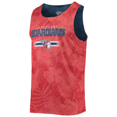 Cleveland Guardians FOCO Floral Reversible Mesh Tank Top Navy