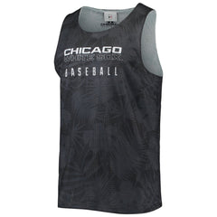Chicago White Sox FOCO Floral Reversible Mesh Tank Top Black