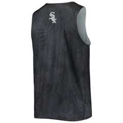 Chicago White Sox FOCO Floral Reversible Mesh Tank Top Black