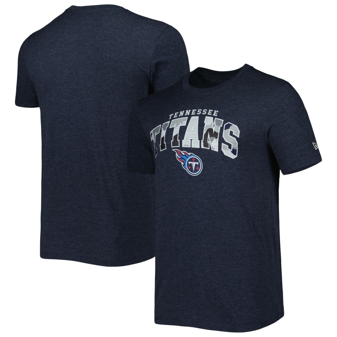 Tennessee Titans New Era Training Collection T-Shirt - Heathered Navy cheap