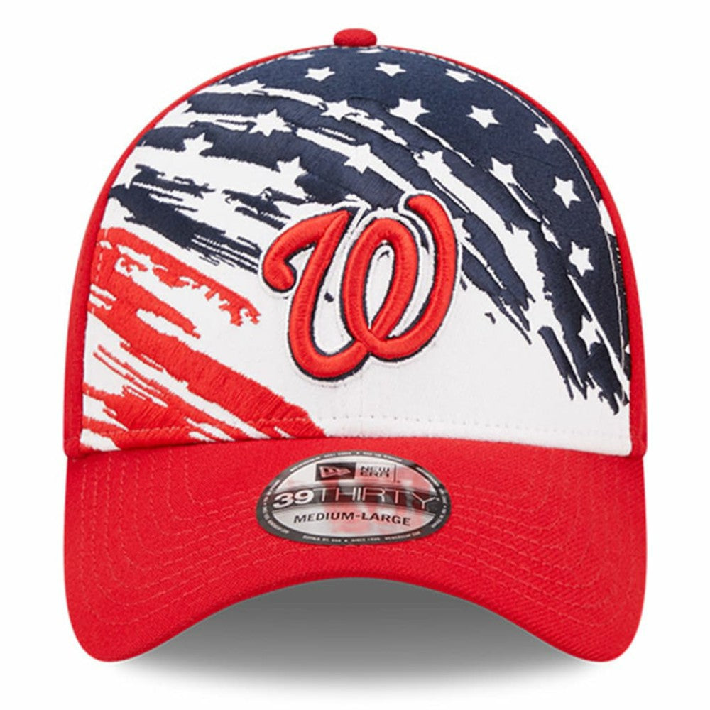 Washington Nationals 2022 4th of July 39THIRTY Flex Hat Red