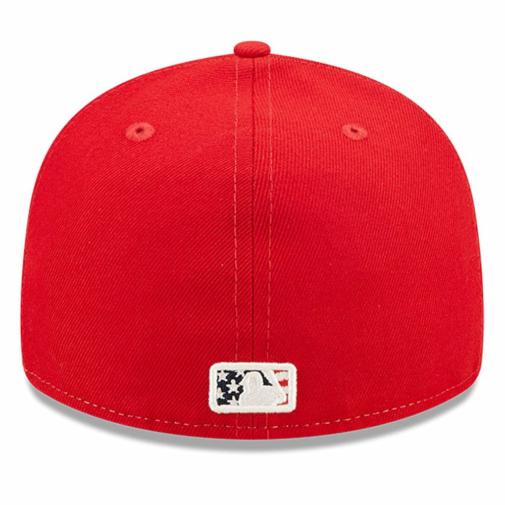 Washington Nationals 2022 4th of July Low Profile 59FIFTY Fitted Hat Red