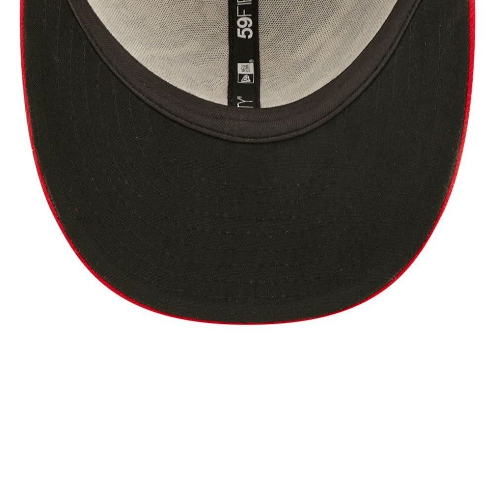 Athletics 2022 4th of July Low Profile 59FIFTY Fitted Hat Red