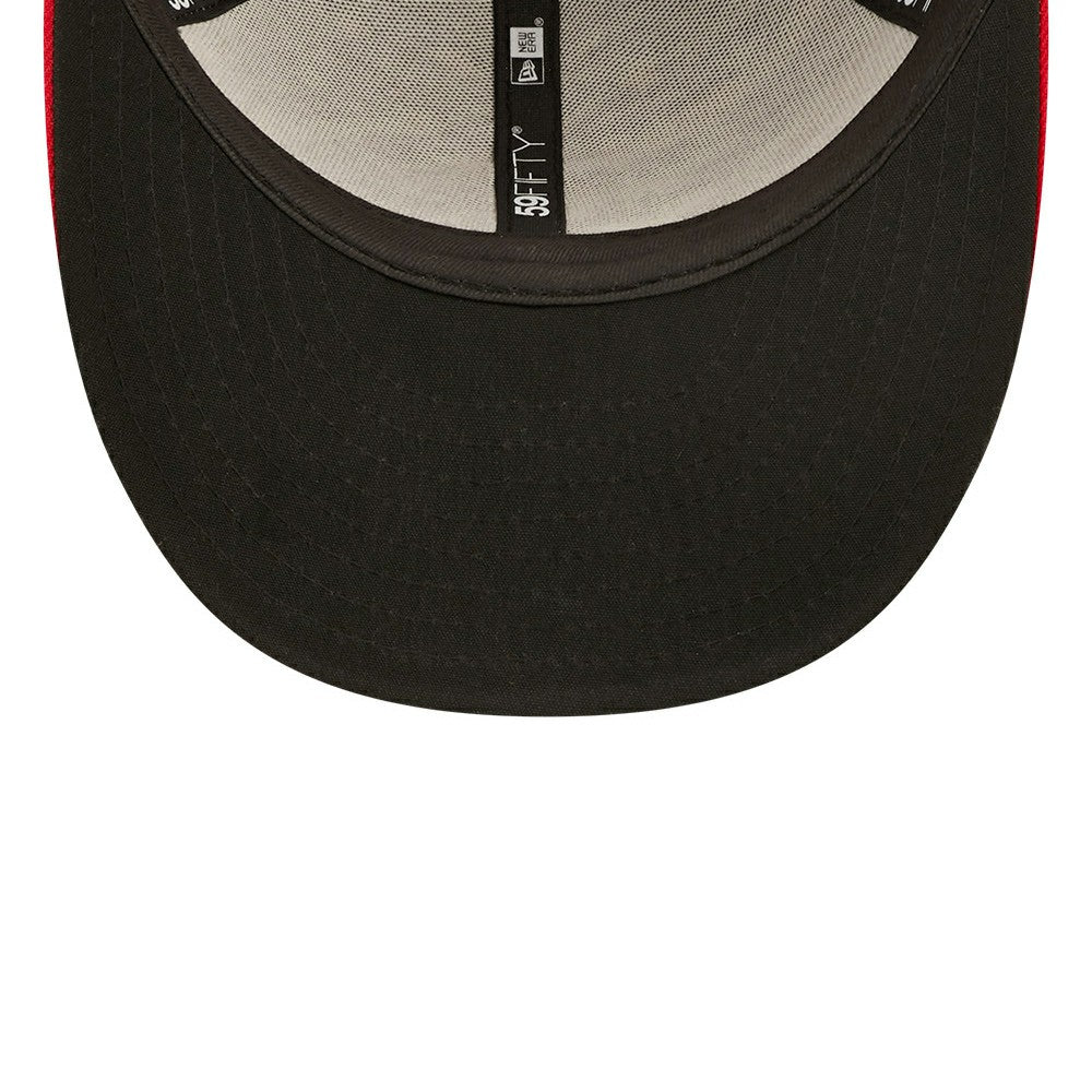 Miami Marlins 2022 4th of July Low Profile 59FIFTY Fitted Hat Red