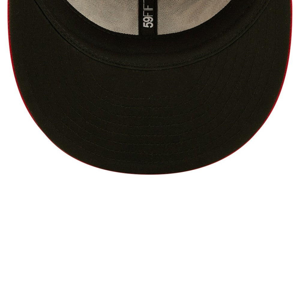 Athletics 2022 4th of July On-Field 59FIFTY Fitted Hat Red