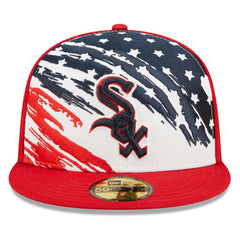 Chicago White Sox 2022 4th of July On-Field 59FIFTY Fitted Hat Red