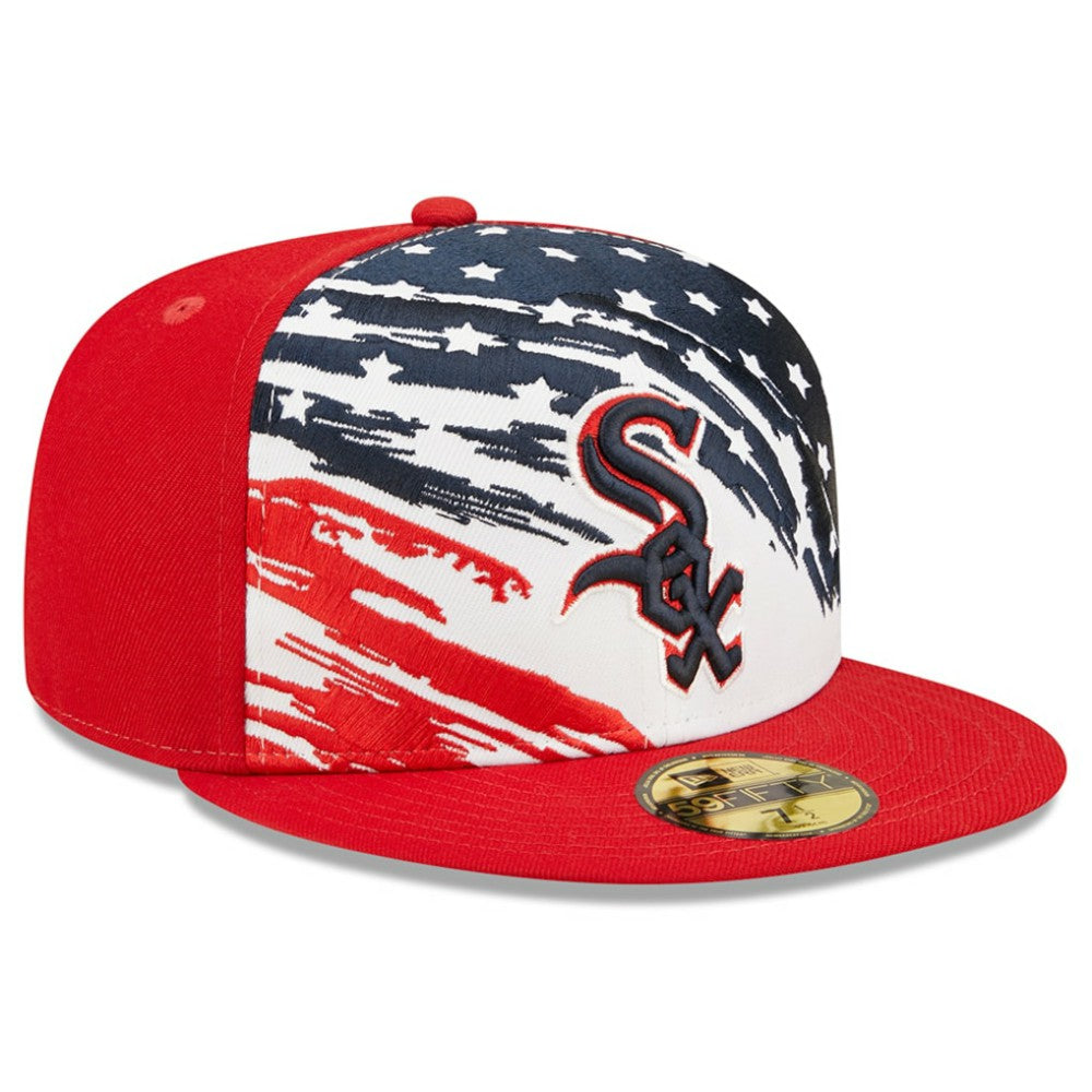 Chicago White Sox 2022 4th of July On-Field 59FIFTY Fitted Hat Red