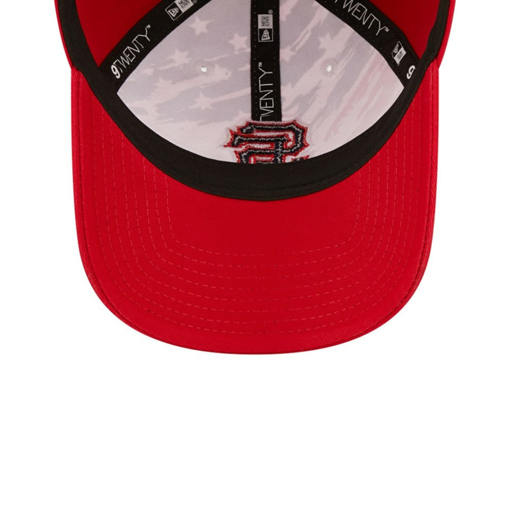 San Francisco Giants 2022 4th of July 9TWENTY Adjustable Hat Red
