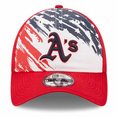 Athletics 2022 4th of July 9TWENTY Adjustable Hat Red