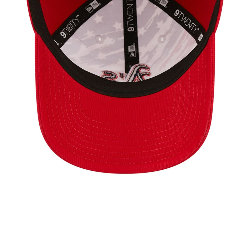 Athletics 2022 4th of July 9TWENTY Adjustable Hat Red