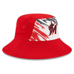 Miami Marlins 2022 4th of July Bucket Hat Red