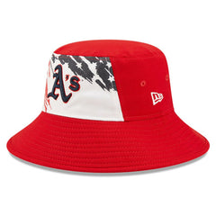 Athletics 2022 4th of July Bucket Hat Red