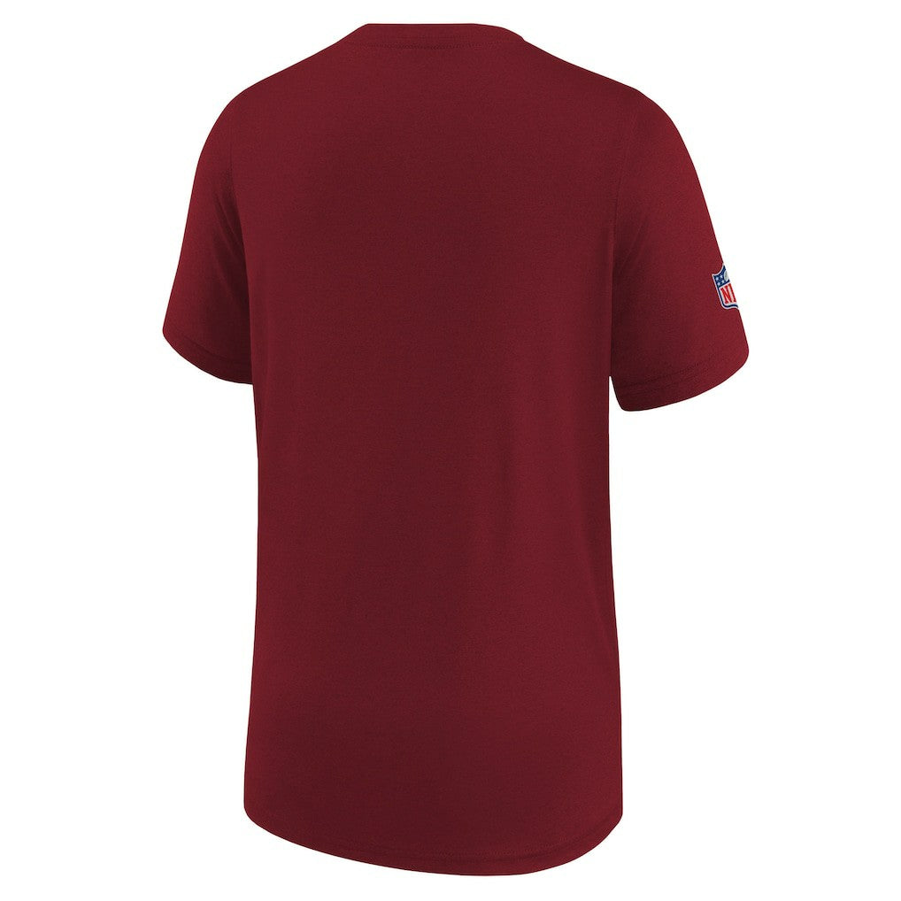 Washington Commanders Youth Sideline Legend Performance T-Shirt - Burgundy cheap