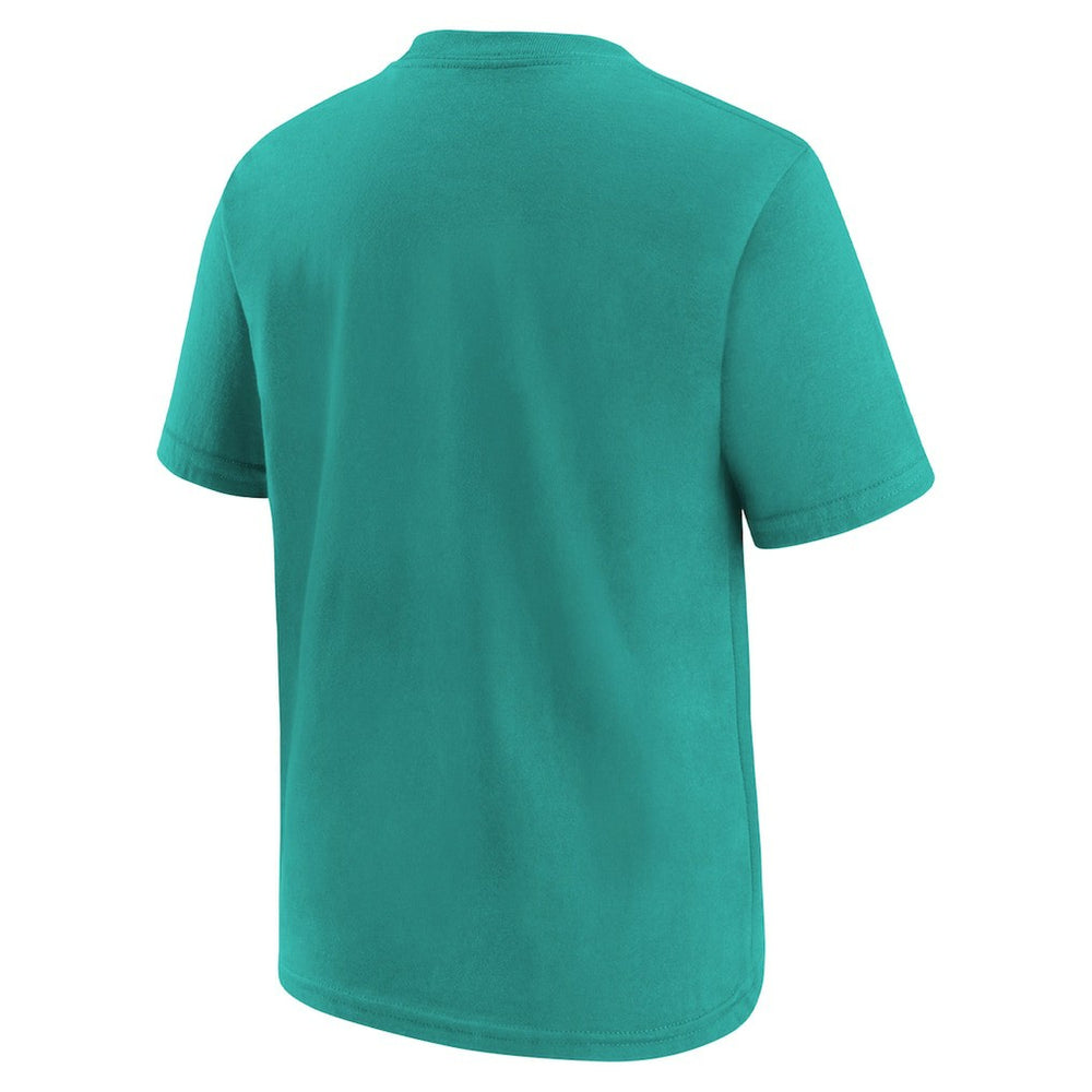 Miami Dolphins Preschool Team Wordmark T-Shirt - Aqua discount