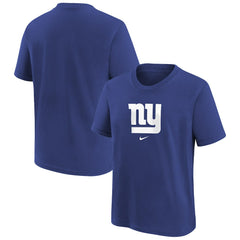 New York Giants Preschool Team Wordmark T-Shirt - Royal discount