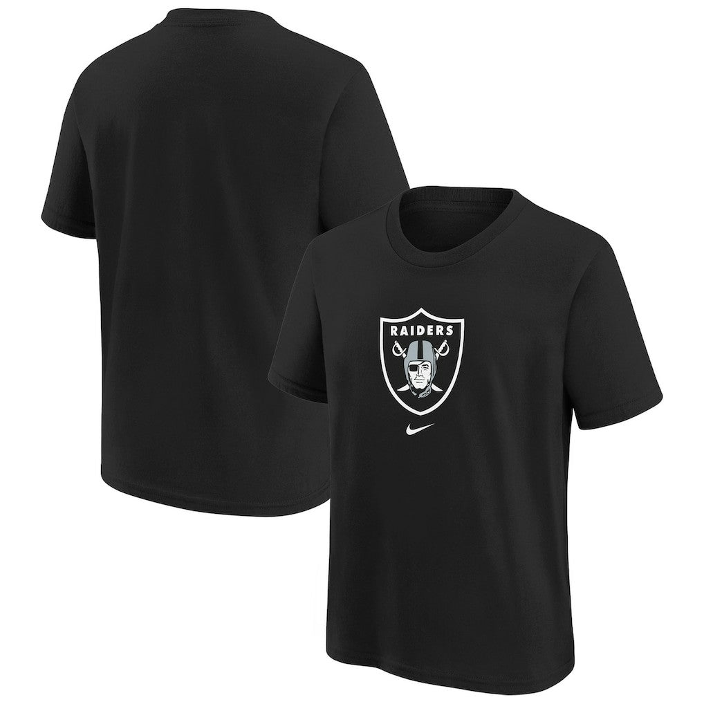 Las Vegas Raiders Preschool Team Wordmark T-Shirt - Black discount