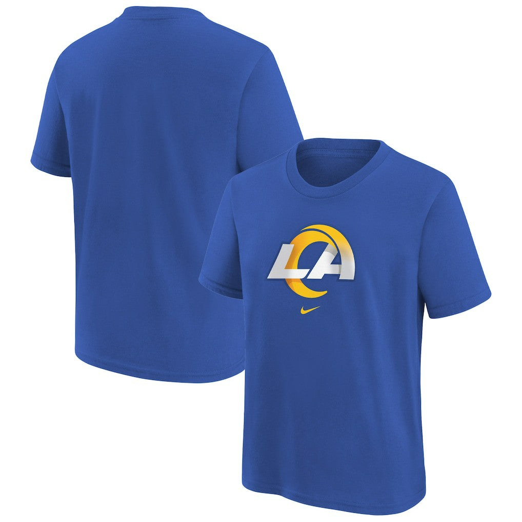 Los Angeles Rams Preschool Team Wordmark T-Shirt - Royal cheap