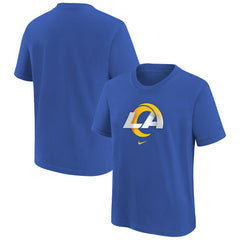 Los Angeles Rams Preschool Team Wordmark T-Shirt - Royal cheap