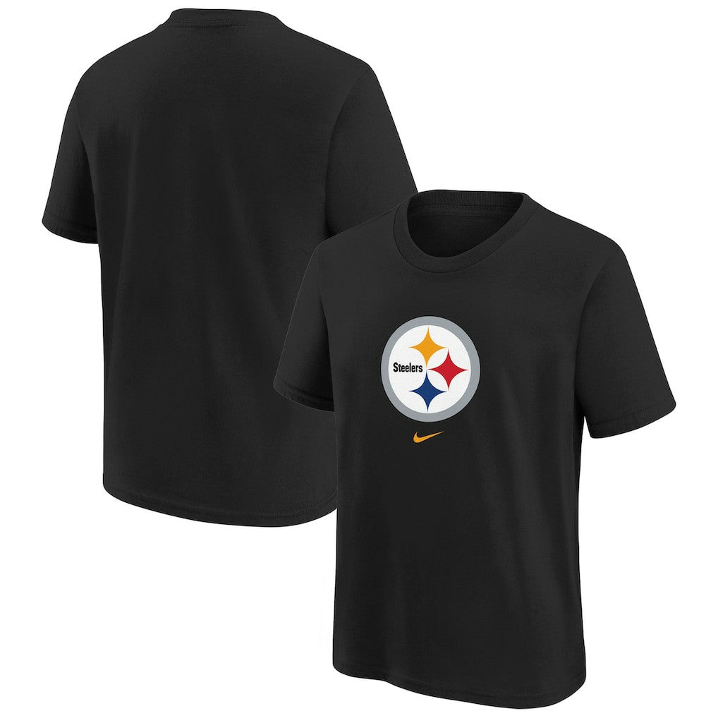 Pittsburgh Steelers Preschool Team Wordmark T-Shirt - Black outlet