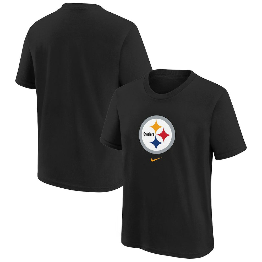 Pittsburgh Steelers Preschool Team Wordmark T-Shirt - Black outlet