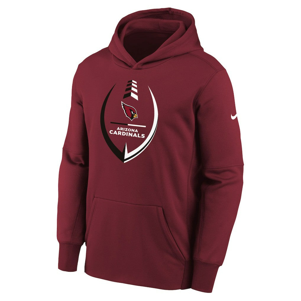 Arizona Cardinals Youth Icon Performance Pullover Hoodie - Cardinal outlet