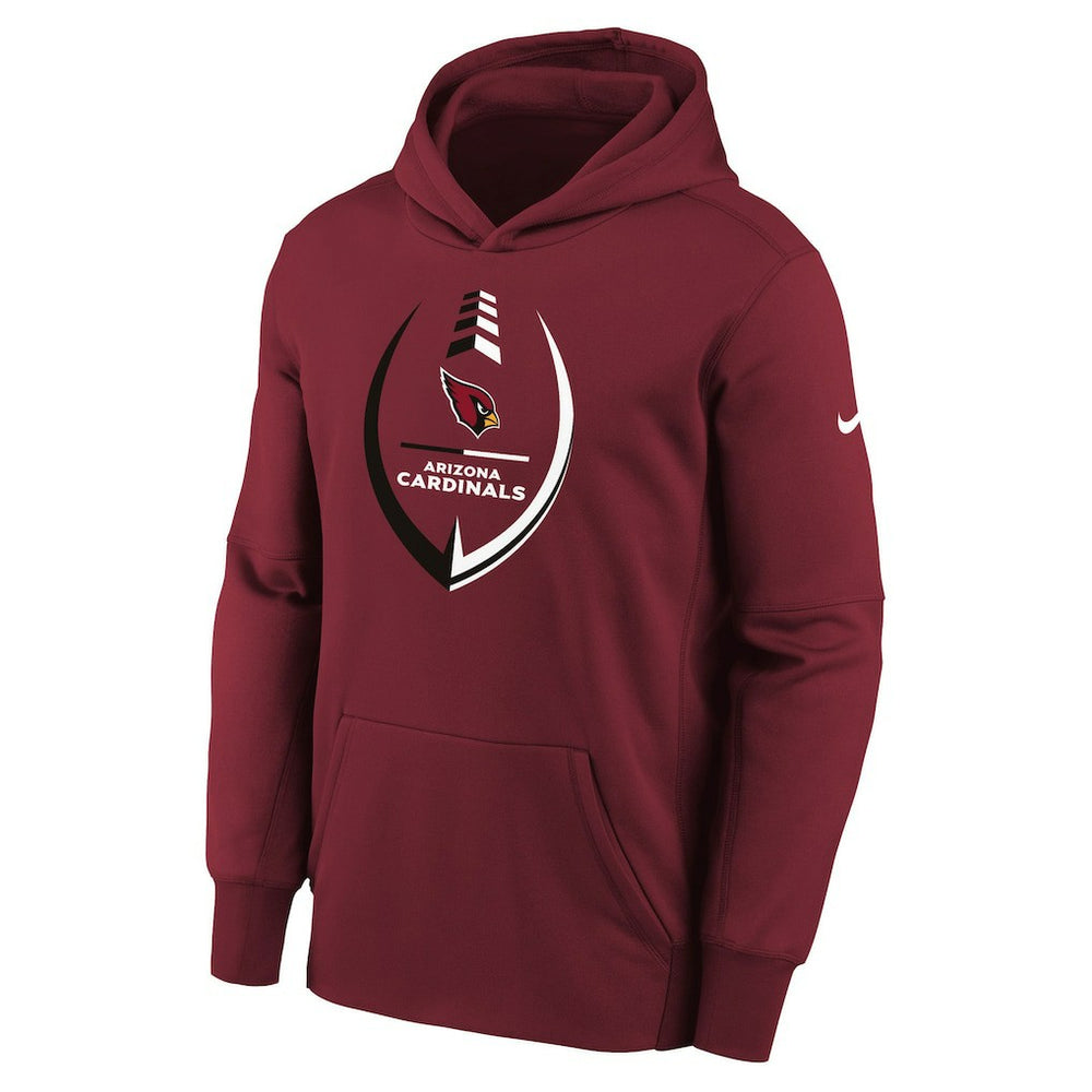 Arizona Cardinals Youth Icon Performance Pullover Hoodie - Cardinal outlet