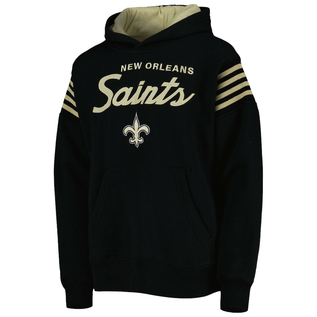 New Orleans Saints Youth The Champ Is Here Pullover Hoodie - Black for sale