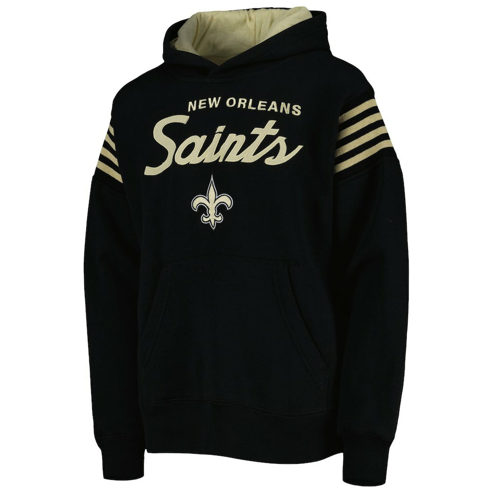 New Orleans Saints Youth The Champ Is Here Pullover Hoodie - Black for sale
