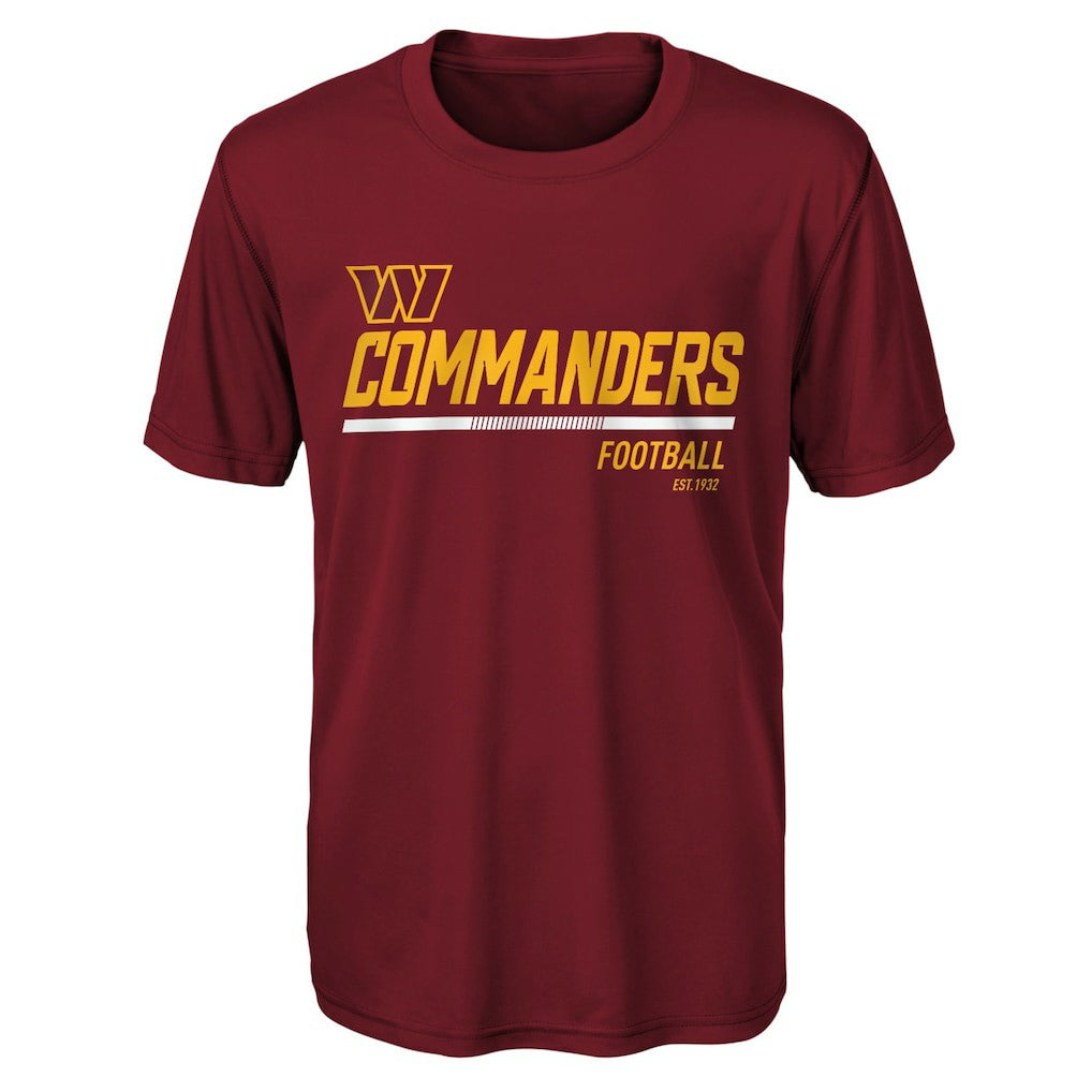 Washington Commanders Youth Engaged T-Shirt - Burgundy discount