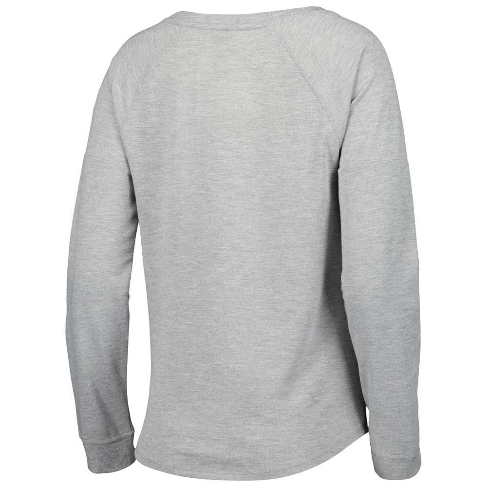 Seattle Seahawks Juniors All Striped Up Raglan Long Sleeve T-Shirt - Heathered Gray online