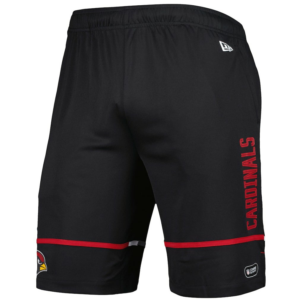 Arizona Cardinals New Era Combine Authentic Rusher Training Shorts - Black sale