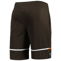 Cleveland Browns New Era Combine Authentic Rusher Training Shorts - Brown for sale