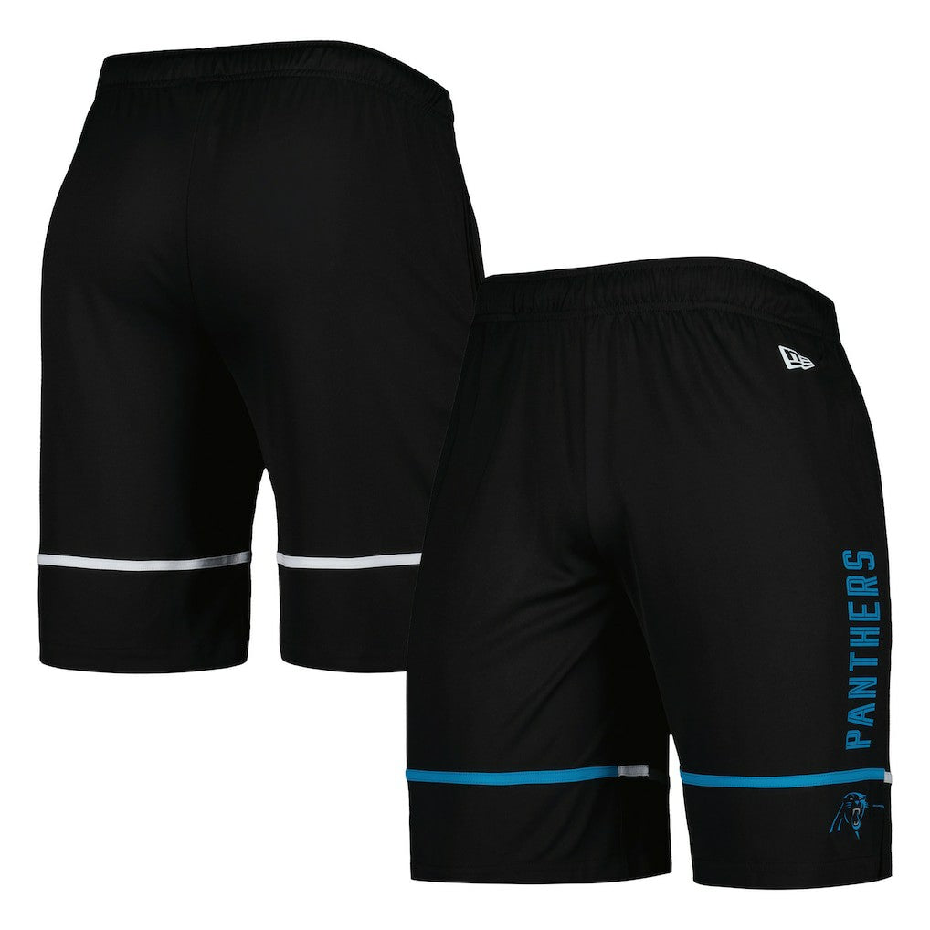 Carolina Panthers New Era Combine Authentic Rusher Training Shorts - Black discount